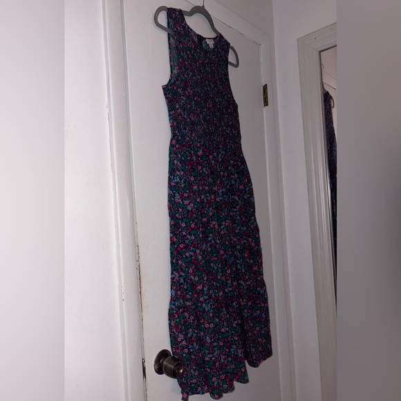 🌸 J.Crew Floral Smocked Midi Dress | NWT | Size Small 🌸 - Picture 6 of 7